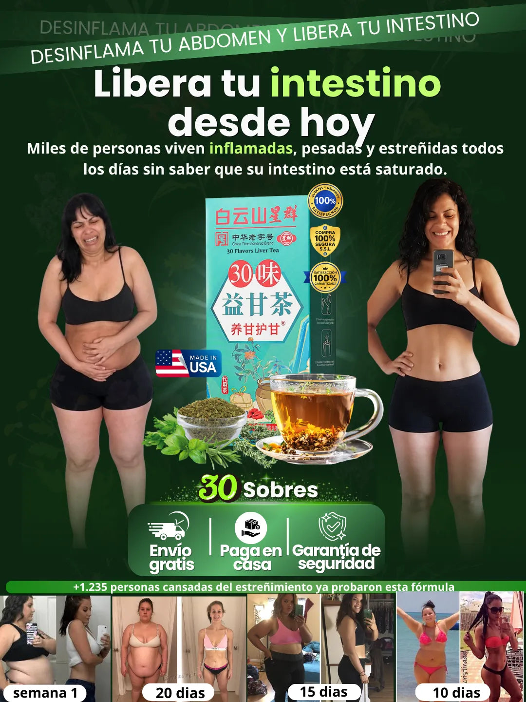 Té Asiatico | Solución al Estreñimiento