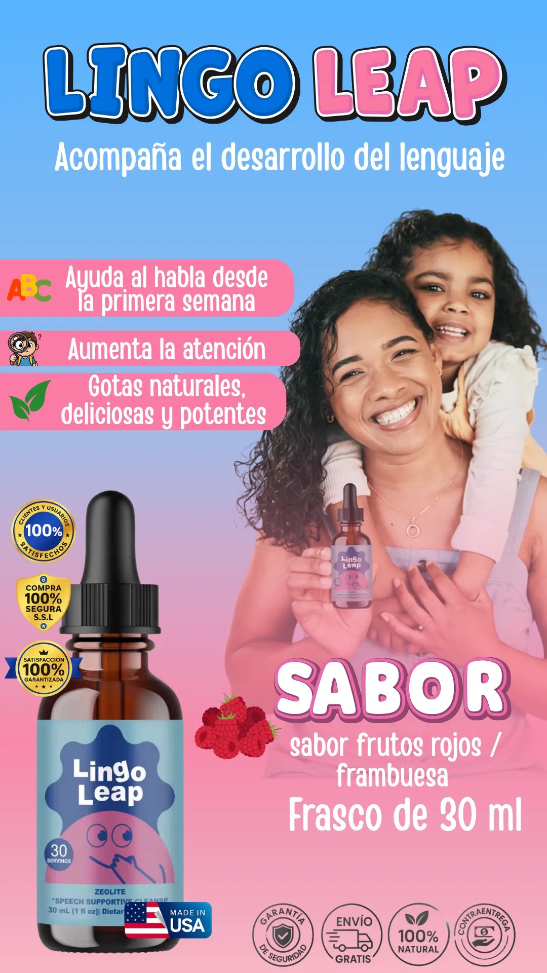 LINGO LEAP | Un apoyo natural para su lenguaje