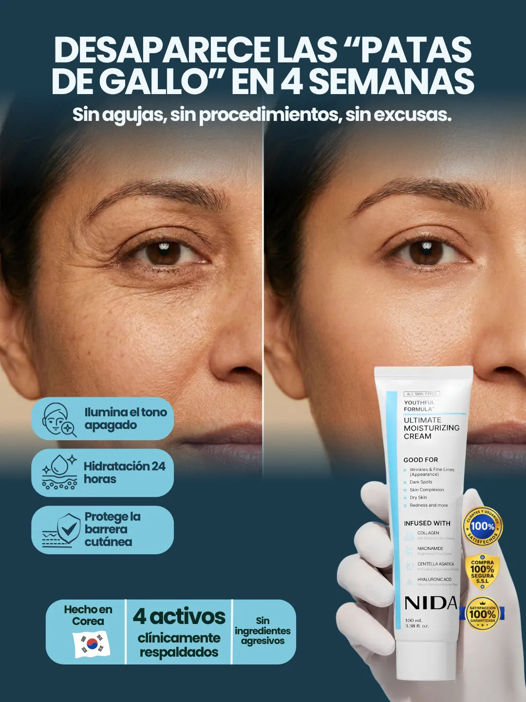Crema Coreana NIDA