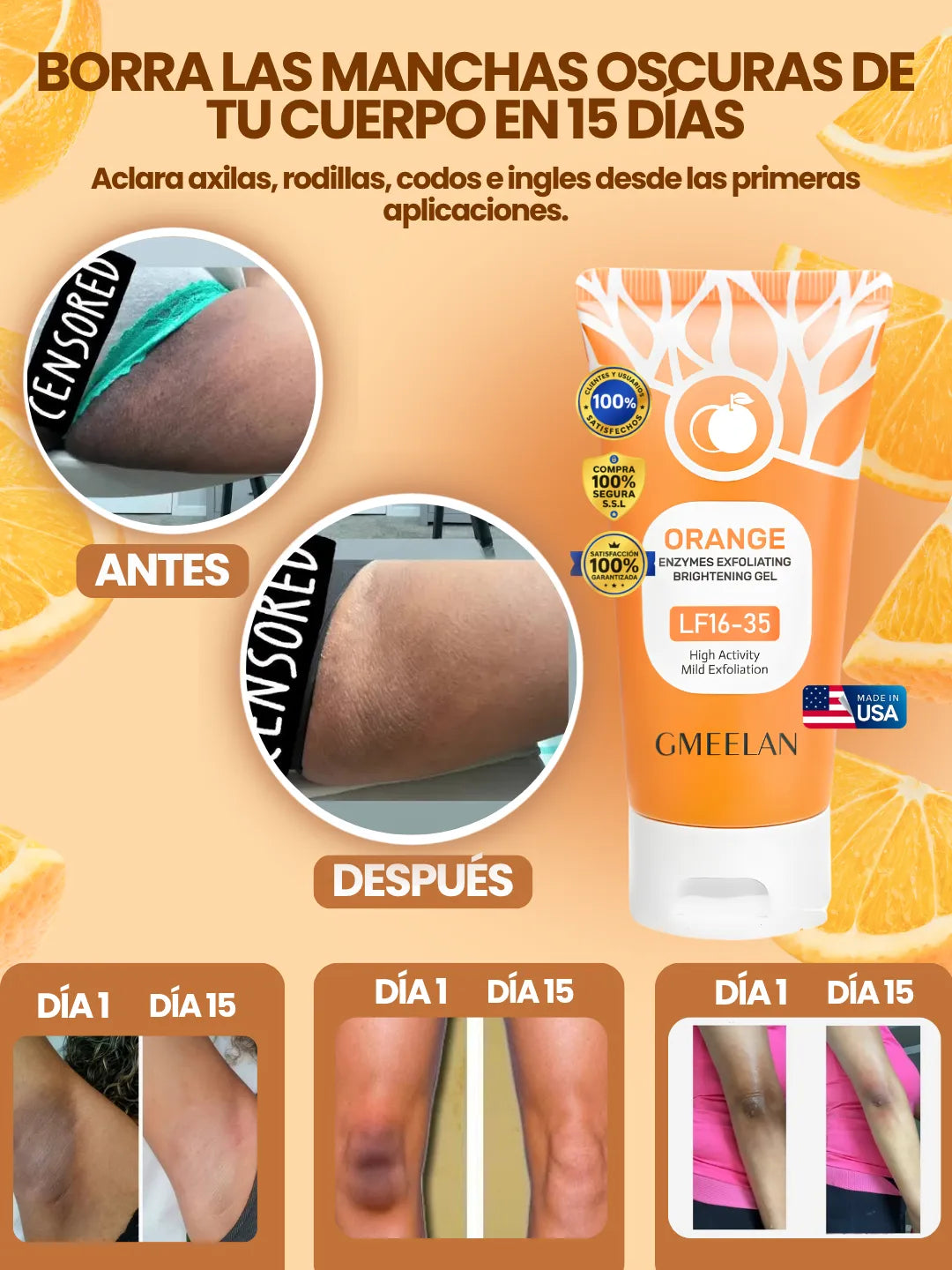 Eliminador de Manchas | Gel Aclarante