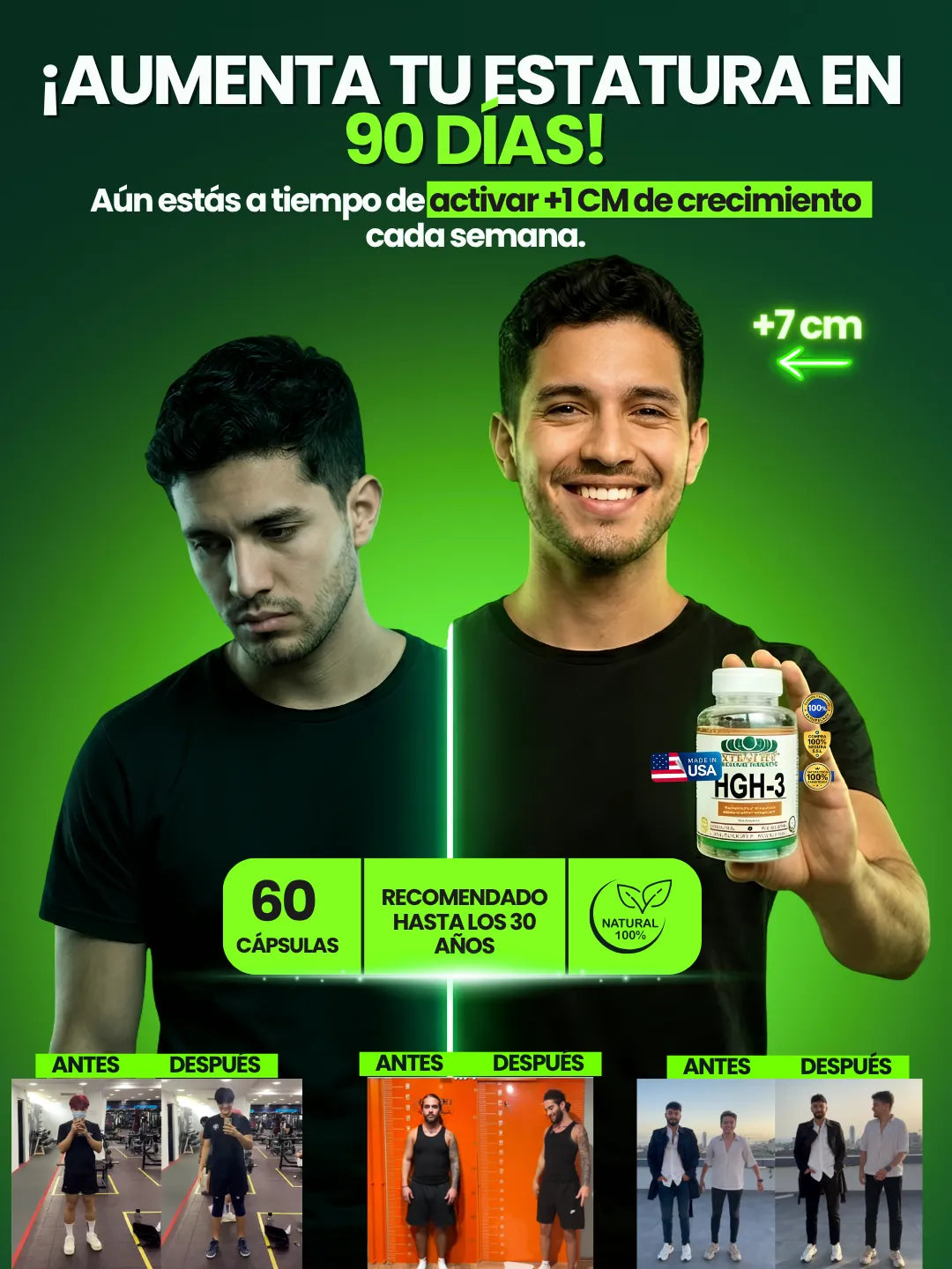 HGH-3 | Estimulante de Hormona