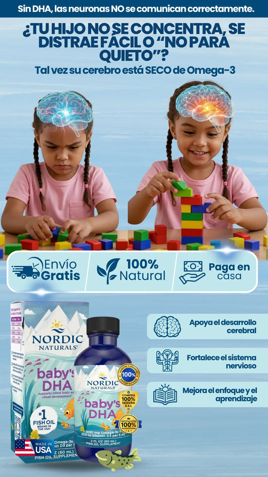 Baby DHA | Apoyo esencial para el cerebro de tu hijo