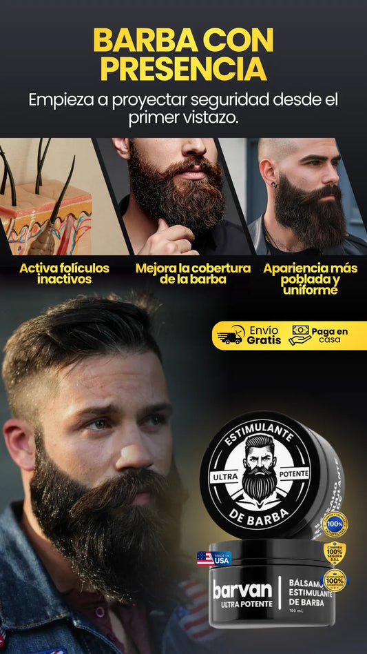 Barvan | Bálsamo Para Una Barba Más Limpia y Mejor Definida