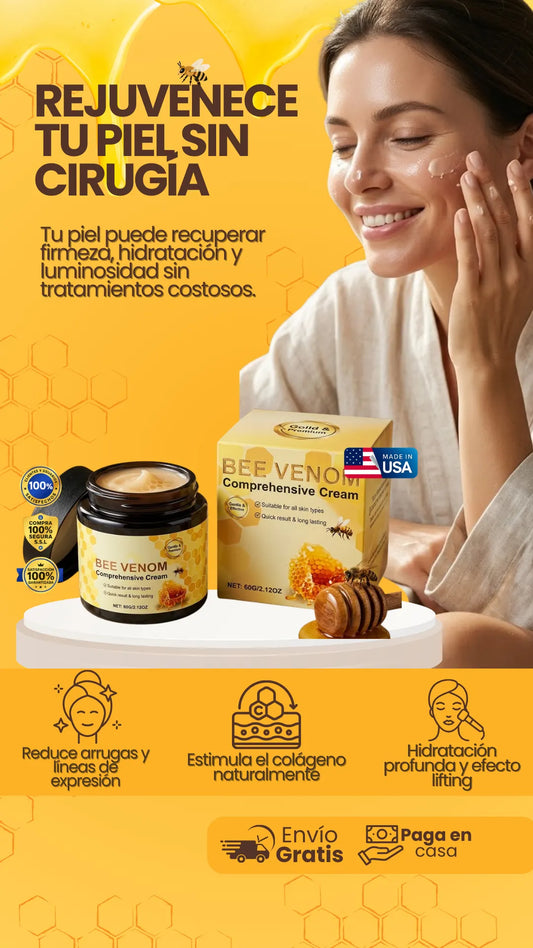 BEE VENOM | Destruye las arrugas y quítate años de encima