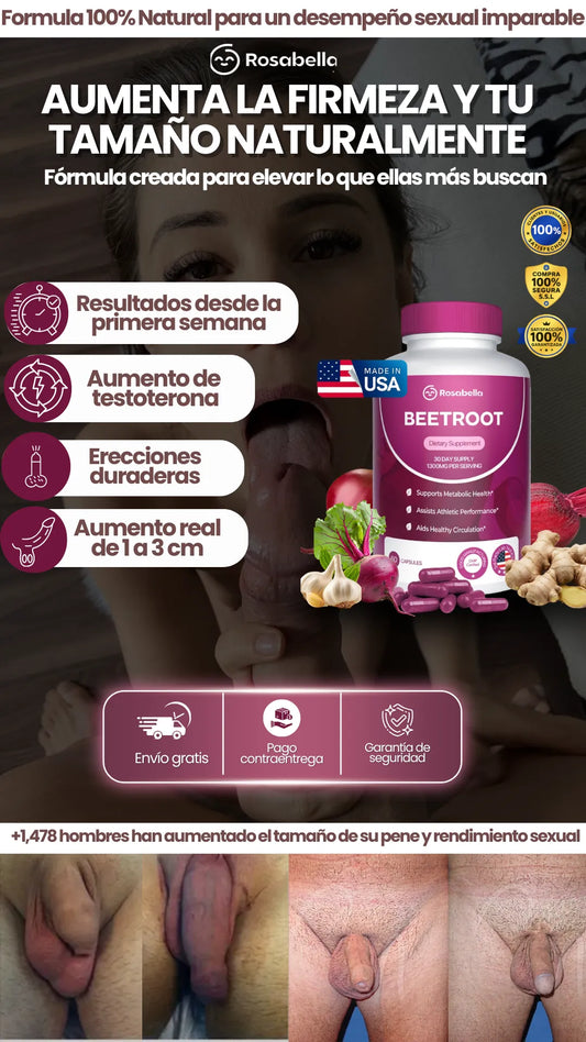 Beetroot | Mas vitalidad, más resistencia y más seguridad en ti