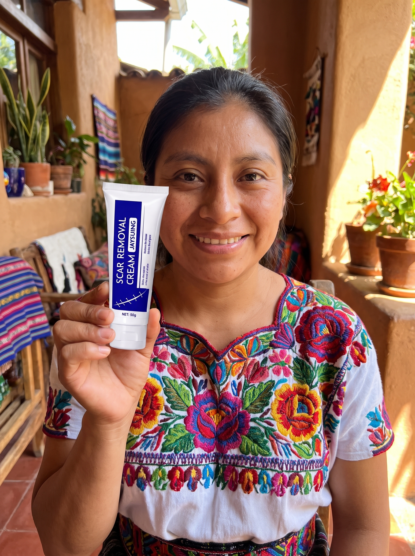 Clienta con su Jaysuing Scar Removal Cream