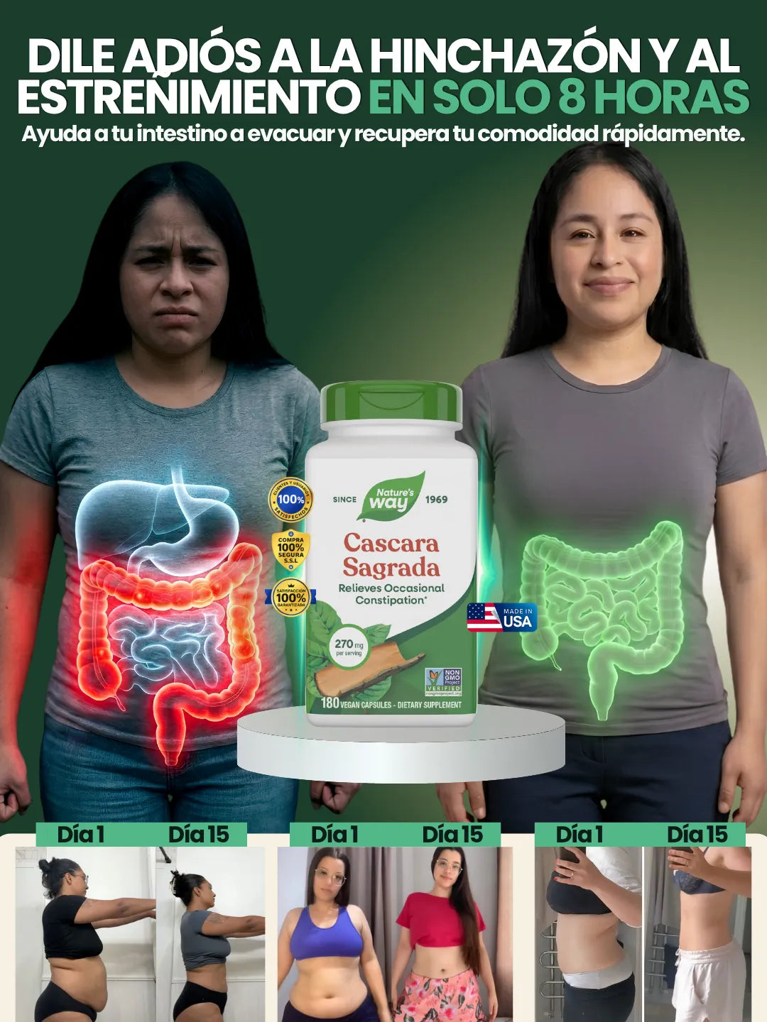 Cascara Sagrada | Para el Estreñimiento