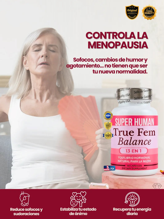 True Fem Balance | El 13-en-1 que VENCE la Menopausia